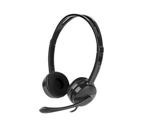 Natec Casque Canaries avec Microphone Noir