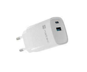 NATEC CHARGER NATEC RIBERA GAN 1X USB-A + 1X USB-C