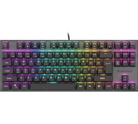 natec Clavier mécanique Genesis Thor 303 TKL Us layout RGB Outemu Red
