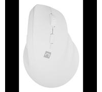 NATEC Crake 2 : Souris Optique 2400 DPI, RF sans fil + Bluetooth 5.2, 6 Boutons, Design Vertical Ergonomique, Compatible Windows/macOS/Android/iOS
