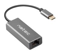 NATEC Cricket USB 3.2 Gen 1 (3.1 Gen 1) Type-C Gris