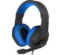 Natec Micro-casque Genesis Argon 200 – circum-aural filaire jack 3,5 mm – Noir, Bleu
