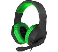 Genesis Gaming Micro-casque Argon 200 circum-aural filaire jack 3,5 mm noir/vert