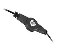 Genesis Argon 200 - Micro-casque - circum-aural - filaire - jack 3,5mm - rouge