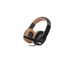Natec Genesis Natec Kingfisher Brown Headphones + Microphone, 2 x Mini Jack 3,5 mm