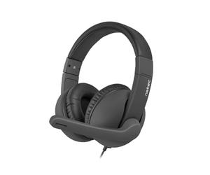 Natec Headphones with Microphone Rhea NSL-1452 (Black Color