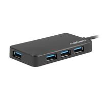 Natec HUB Moth USB 3.0 Hub USB à 4 ports, noir