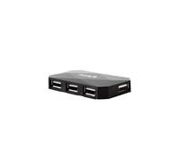 Natec hub usb 4 ports usb 2.0 pelerin, noir nhu-0647
