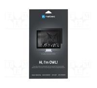 NATEC NFP-2287 filtre anti-reflets pour écran et filtre de confidentialité 16" Moniteur/ordinateur portable Filtre de confidentialité sans bords pour ordinateur 2H