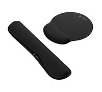 NATEC NPF-2195 tapis de souris Noir