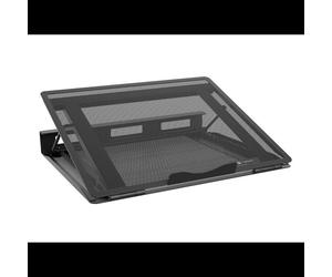 NATEC NPL-2271 Support Laptop Métal Noir 12.1" - 17.3" (43.9cm) Réglable 8 positions 330x280x40mm 1.2kg