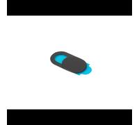 NATEC NWC-1488 Cache Webcam Noir 18x9x0.8mm Monochromatique Plug and Play, Quantité 1 pièce