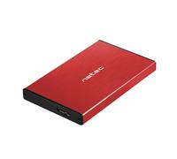 NATEC Rhino GO Boîtier disque dur/SSD Rouge 2.5
