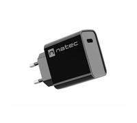 NATEC RIBERA Universel Noir Secteur Charge rapide Intérieure