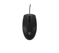 Natec souris optique RUFF Plus 1200 DPI/bureau/optique/1 200 DPI/sans fil USB/noir