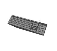 Natec Toetsenbord Natec Nkl-1507 Zwart Grijs