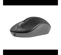 NATEC Toucan Souris Optique Bureau Sans Fil RF 1600 DPI Ambidextre 3 Boutons, Récepteur Nano, Noir/Gris, Compatible Windows, Linux, Android