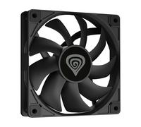 GENESIS Oxal 120 Ventilateur 120mm Noir 1300RPM 22.1dB 46.1CFM 1.05mmH2O Connecteur 3-Pin MTBF 50000h pour Boitier PC