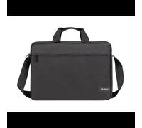 NATEC Wallaroo Malette 15.6" Polyester Noir - Compatible Universel - 1 Compartiment, 1 Poche Frontale - Dimensions 400x290x60mm - Sangle Épaule Amovible