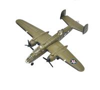 NATEFEMIN 1:200 WWII US B-25 Mitchell Bomber Fighter Model Simulation Aviation Toy Aviation Kits for Collection and Gift