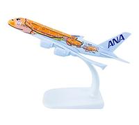 NATEFEMIN Alliage ANA Peinture Tortue de Mer A380 Avion Modèle Avion Modèle 1:500 Simulation Science Exhibition Model