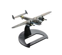 NATEFEMIN German Dornier Do 17Z Flying Pencil WWII Bomber Model Avion 1/144 Alliage moulé sous pression Jouet avec support pour collectionneurs