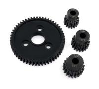 NATEFEMIN Kit de pignon en acier pour voiture télécommandée 32P 15T 17T 19T 54T M4 vis antidérapantes pour Traxxas Slash Stampede E-Revo