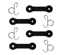 NATEFEMIN Lot de 4 loquets de rechange + crochet pour tondeuse Husqvarna CT 131, CT 141, CTH 141, CTH 182T, CTVH 205