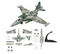 NATEFEMIN Modèle d'avion d'attaque soviétique Sukhoi SU-25 1:72 - Modèle d'avion de simulation d'aviation pour collection et cadeau (inassmeabled)