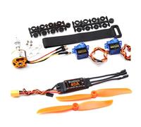 NATEFEMIN Moteur sans balais 2200 KV 40 A avec hélice 8060 9 G Micro Servo pour voiture RC Pièces de rechange Pièce accessoire