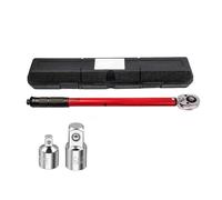 NATEPLALFC Clé dynamométrique 2-210N.m 1/2 3/8 1/4 clé dynamométrique à cliquet réversible précis outil professionnel for vélo moto voiture automobile(5-60N.m adapter)