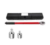 NATEPLALFC Clé dynamométrique 2-210N.m 1/2 3/8 1/4 clé dynamométrique à cliquet réversible précis outil professionnel for vélo moto voiture automobile(28-210N.m-adapter)