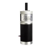 NATEPLALFC Moteur à Courant continu à réducteur planétaire 45 kg, 38 mm, 3865, 12 V/24 V, 5 à 1500 TR/Min, Vitesse réglable 33 W(50rpm,24V)