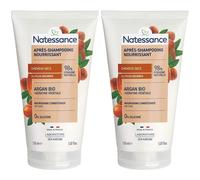 Natessance Après-Shampooing Argan et Kératine Végétale Sans Sulfates Après-Shampooing(S) 2x150 ml