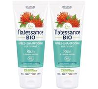Natessance Après-Shampooing Fortifiant Ricin Bio et Kératine Végétale Après-Shampooing(S) 2x200 ml