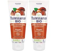 Natessance Après-Shampooing Nourrissant Argan et Kératine Végétale Après-Shampooing(S) 2x200 ml