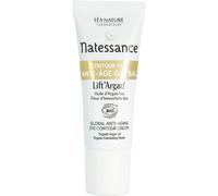 Natessance | Contour Yeux Anti-Âge Global - Lift’Argan | Comble les rides - Lisse la peau - Illumine le regard | Visage défatigué | Tous types de peaux | Certifié Bio | 98% d’origine naturelle | 20 ml