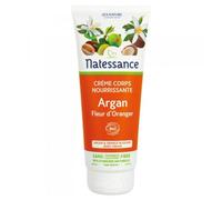 Natessance Bio Crème Corps Nourrissante Argan Fleur D'Oranger Tube 200ml