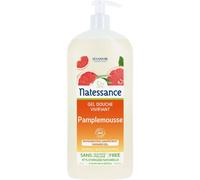 NATESSANCE-Gel douche Pamplemousse Flacon pompe 1 L blanc