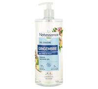 Natessance gel douche stimulant gingembre bio 1L