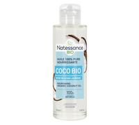Natessance Huile De Coco Bio Nourrissante Flacon 100ml
