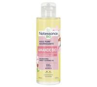 Natessance - Huile D'Amande Douce Bio - 100% Pure - Certifié Agriculture Biologique - Flacon de 100 ml