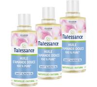 Natessance Huile D'Amande Douce Flacons 100ml Promo 2+1 Gratuit
