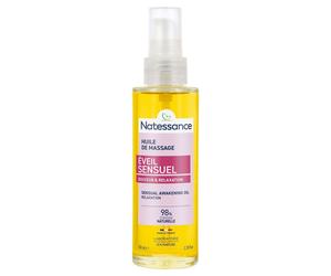 Natessance Huile de Massage Relaxante Éveil des Sens 100 ml