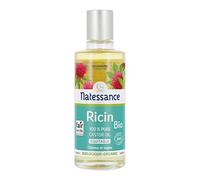 Natessance - Huile De Ricin Bio Équitable - Fortifie et Régénère - Certifié Cosmebio - Flacon de 100 ml - Lot de 2