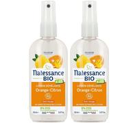 Natessance Kids Démêlant Sans Rinçage Bio Orange Citron Lotion(S) 2x150 ml