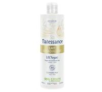 Natessance | Lait Démaquillant - Lift’Argan | Élimine Maquillage et Impuretés | Huile d’Argan Bio | Visage - Yeux | Tous types de peaux | Certifié Bio | 99% d’origine naturelle | 400 ml