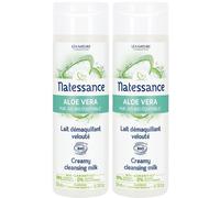 Natessance Lait Démaquillant Velouté à l’Aloe Vera Certifié Bio 2x200 ml