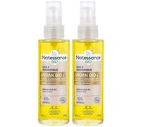 Natessance Lift'Argan Huile Magnifique Bio Corps et Cheveux 2x100 ml