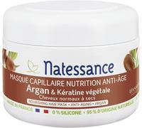 Natessance - Masque Capillaire Nutrition - Argan & Kératine Végétale 200ml